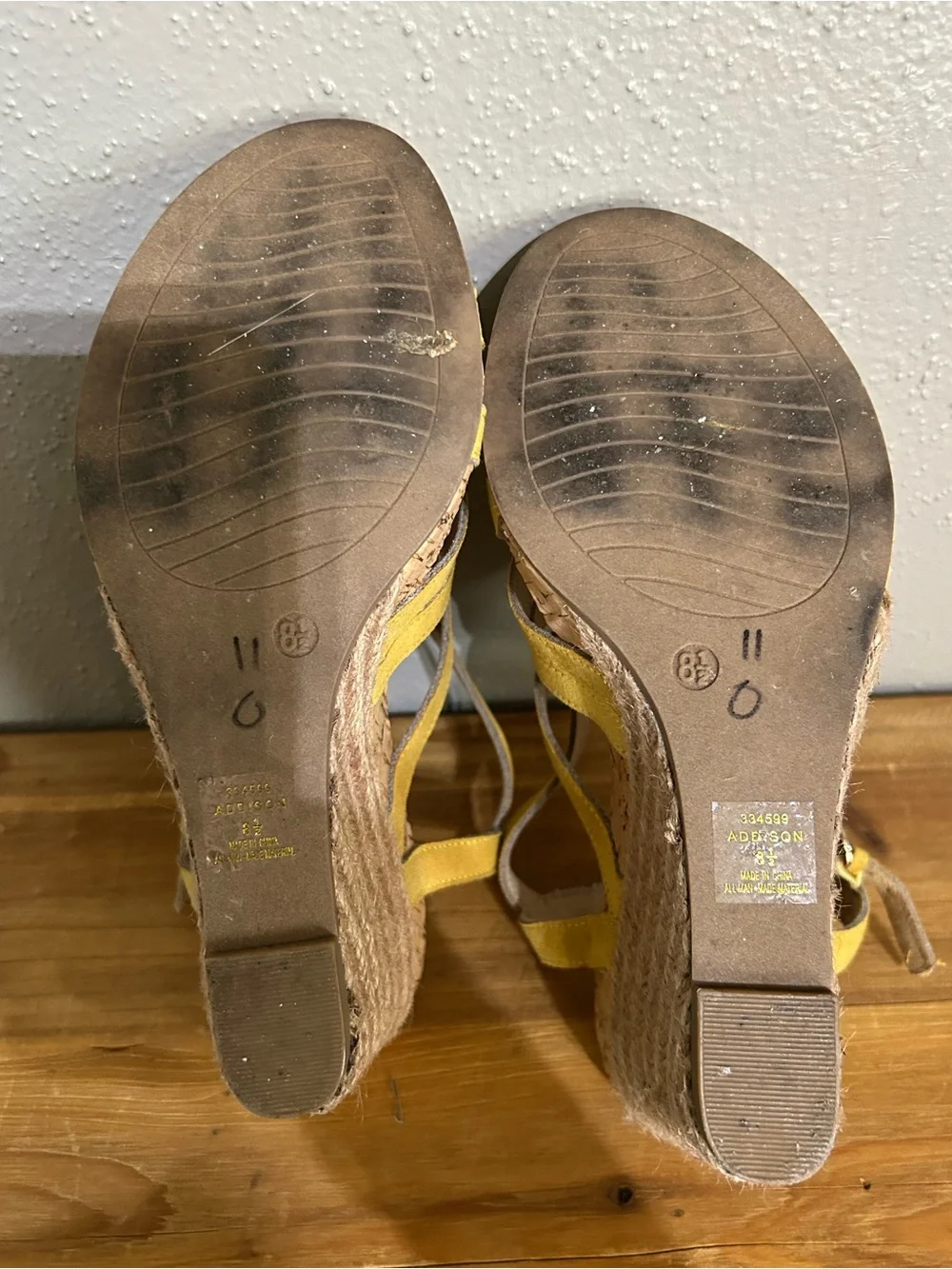 Women’s Lauren Blackwell Espadrille Sued Sandals Size 8.5 - Picture 4 of 4